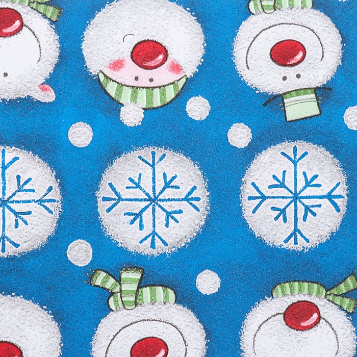 Набор бумаги для декорирования, "Новый год №30", 0,7 х 1 м х 5 шт., в ассортименте