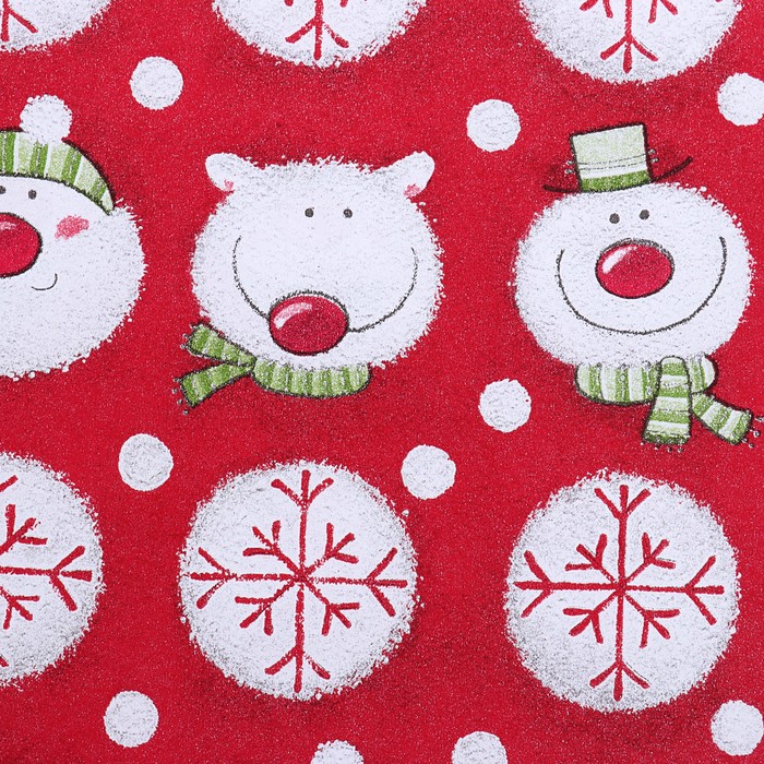 Набор бумаги для декорирования, "Новый год №30", 0,7 х 1 м х 5 шт., в ассортименте