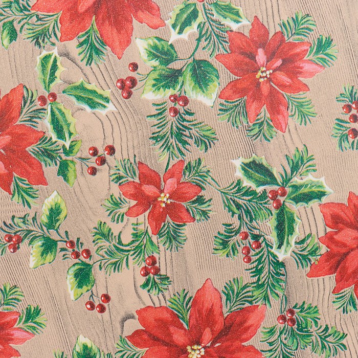 Набор бумаги для декорирования, "Новый год №31", 0,7 х 1 м х 5 шт., в ассортименте