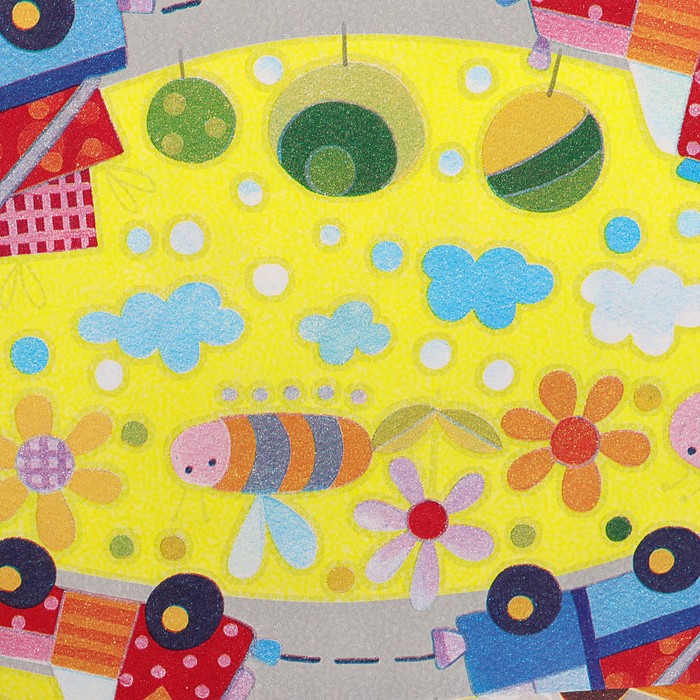 Набор бумаги для декорирования, "Детский №2", 0,7 х 1 м х 5 шт., в ассортименте