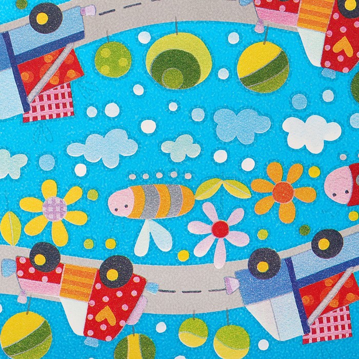 Набор бумаги для декорирования, "Детский №4", 0,7 х 1 м х 5 шт., в ассортименте