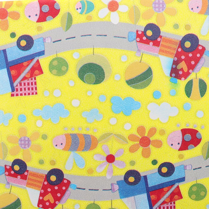 Набор бумаги для декорирования, "Детский №11", 0,7 х 1 м х 5 шт., в ассортименте