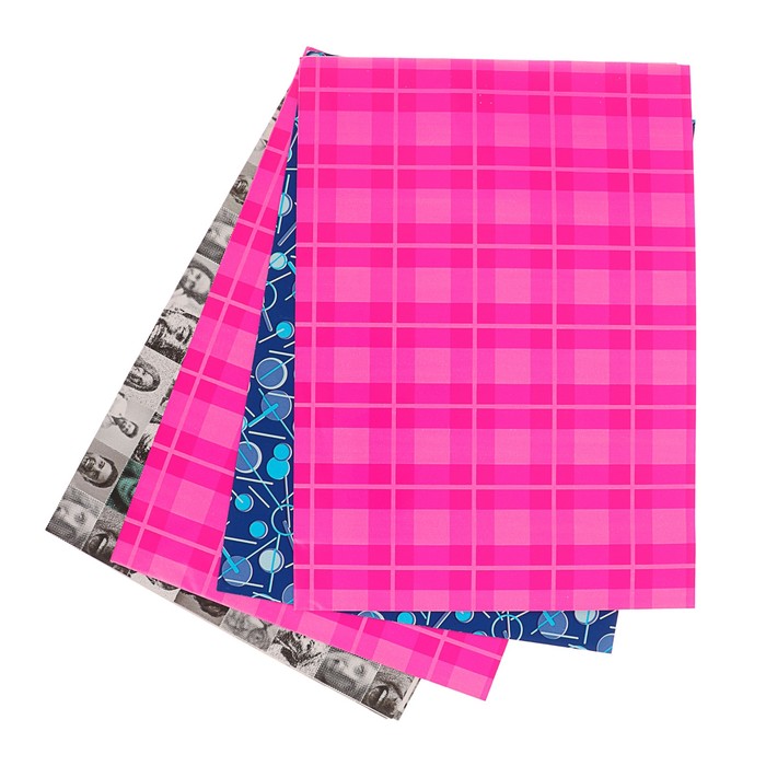 Набор бумаги для декорирования, "Настроение №1", 0,7 х 1 м х 5 шт., в ассортименте