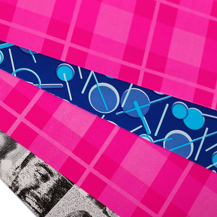 Набор бумаги для декорирования, "Настроение №1", 0,7 х 1 м х 5 шт., в ассортименте