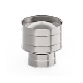 

Оголовок с дефлектором, d 150 × 210 мм, нерж/нерж, 0.5 мм/0.5 мм