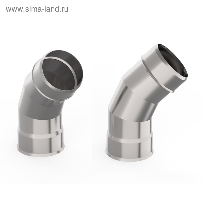 

Отвод 135°, d 100 мм, нержавейка 0.5 мм