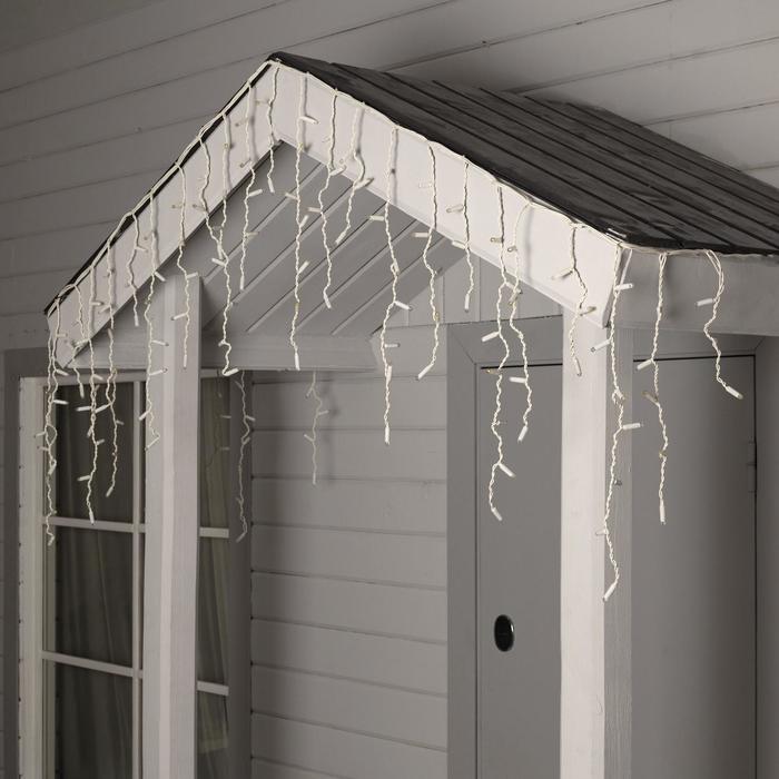 БАХРОМА уличная, УМС, Ш:3м, В:0.6м, Н.Б. 3W LED(IP65-O)-160-220V, Т/БЕЛЫЙ