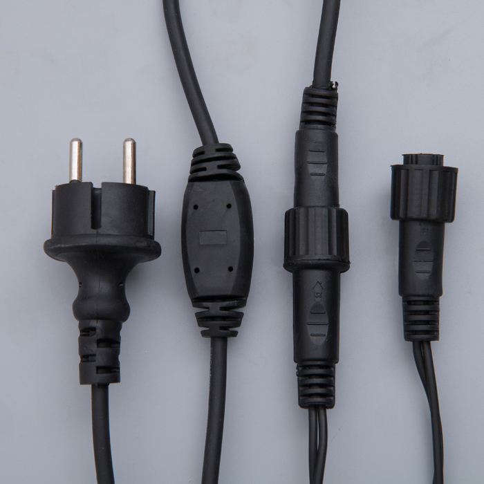 БАХРОМА уличная, УМС, Ш:3м, В:0.6м, Н.Т. 3W LED(IP65-O)-160-220V, МУЛЬТИ