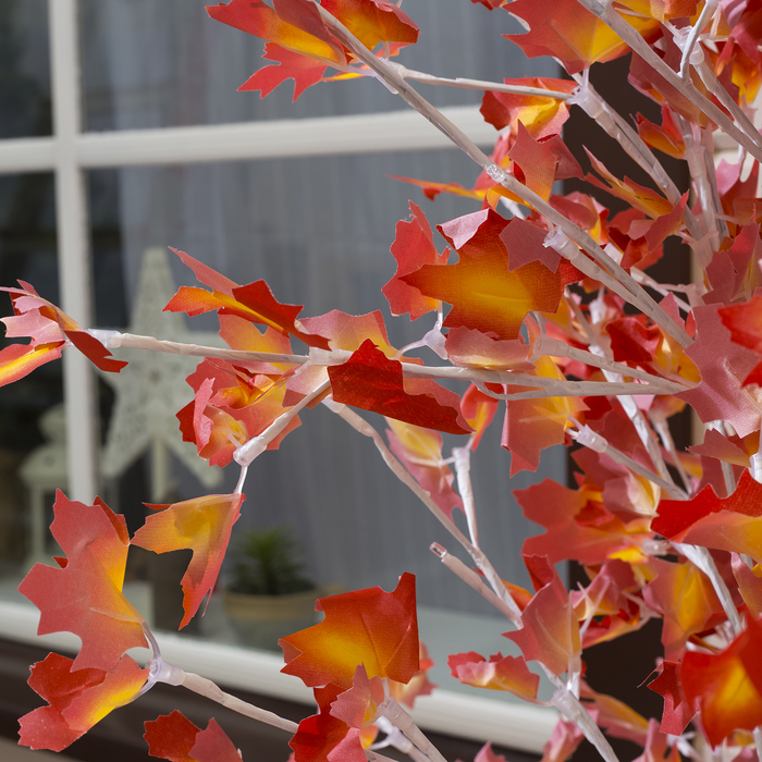 Дерево светодиодное уличное "Клён красный", 1,8 м, 350 LED, 220 В, КРАСНЫЙ