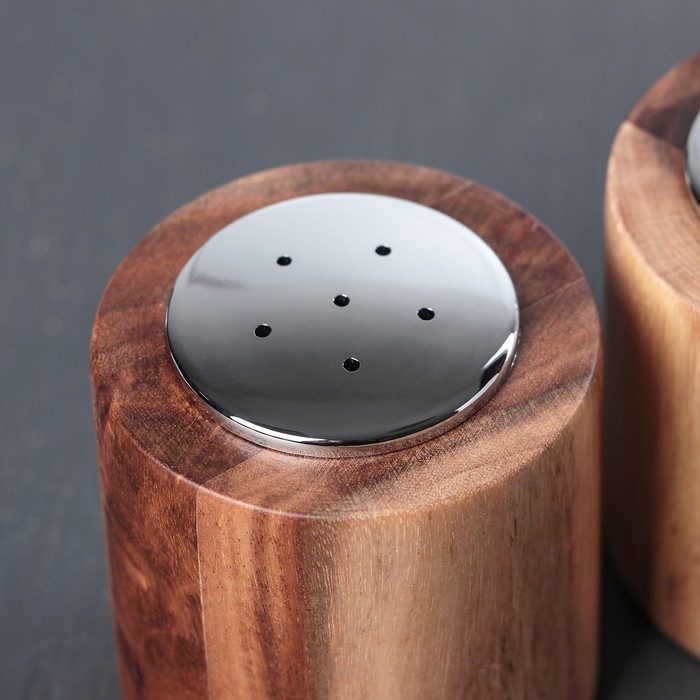 Набор мельниц для соли и перца 2 пр 12x6x6,2 см