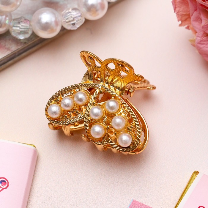 Краб для волос "Глубины океана" 2,5 см крылышко