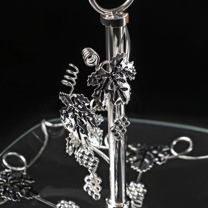 Блюдо 2 яруса "Виноград"