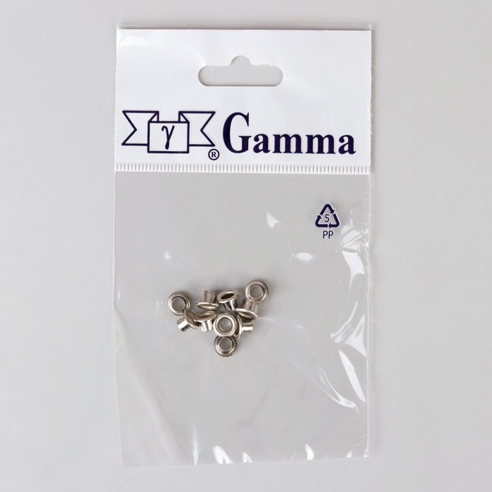 Блочки, d=3мм, 10шт, цвет никель