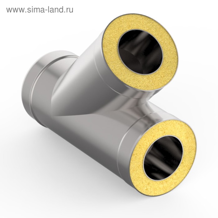 Сэндвич-Тройник 135°, d 200 × 280 мм, нерж/нерж, 0.5 мм/0.5 мм