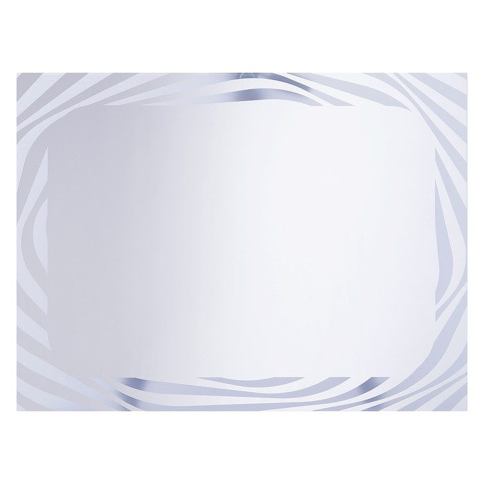 Зеркало «Иллюзия», с внутренней подсветкой, настенное, 80×60 см