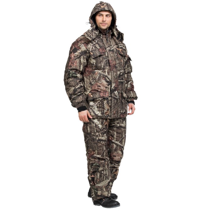 Костюм "Акватика", темный лес, с подогревом, 52-54, рост 182-188, 8 - 30 часов, ДУ, 6000 мАч   39612