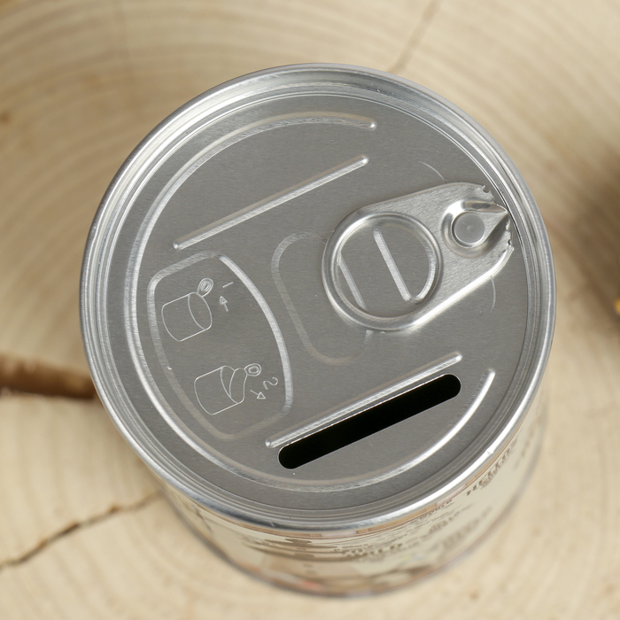 Копилка металл "Путешествия" 11х7,5х7,5 см