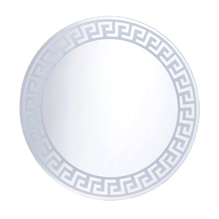 Зеркало «Орнамент», настенное, матирование, 70×70 см