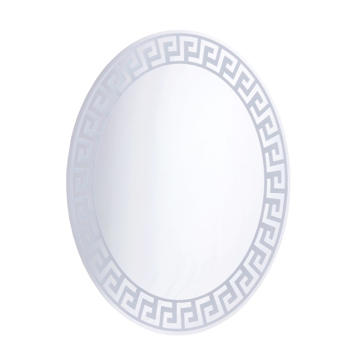 Зеркало «Орнамент», настенное, матирование, 60×80 см