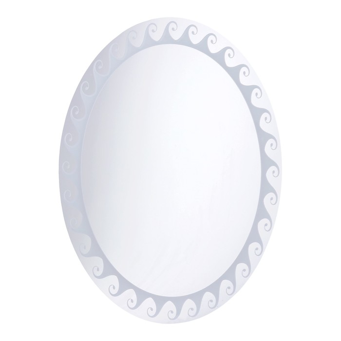 Зеркало «Волны», настенное, матирование, 60×80 см