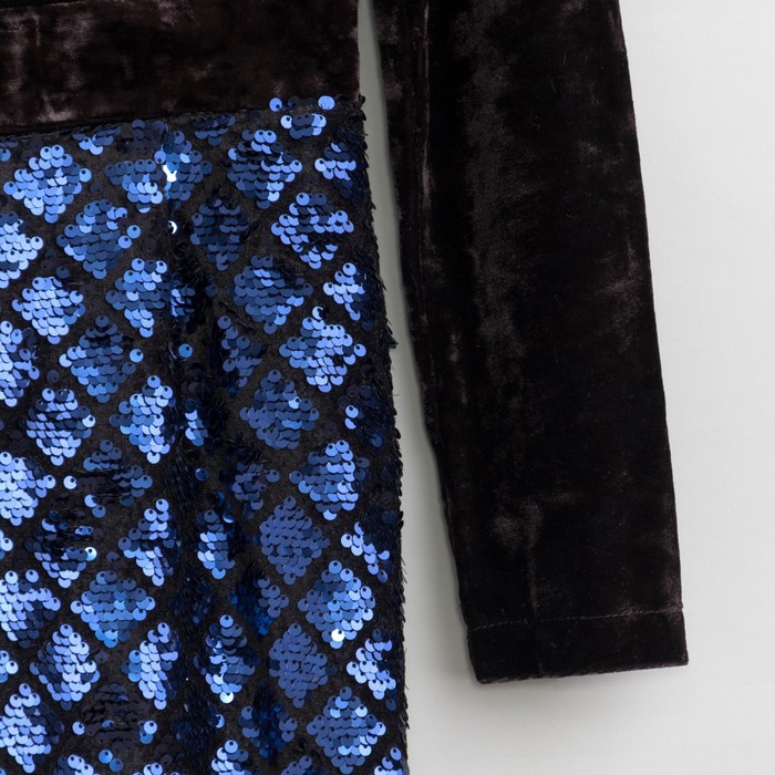 Платье женское 146а цвет синий, р-р 44