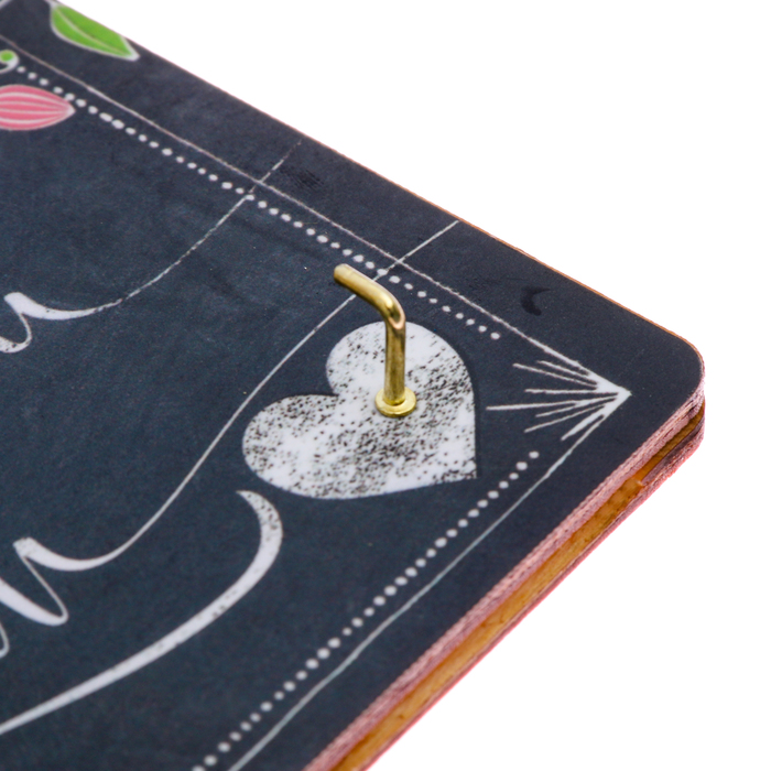 Ключница мелованая "Милый дом" 150 х 150 мм