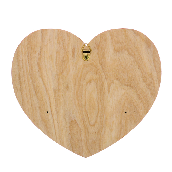 Ключница мелованая "Дом там, где сердце" 150 х 150 мм