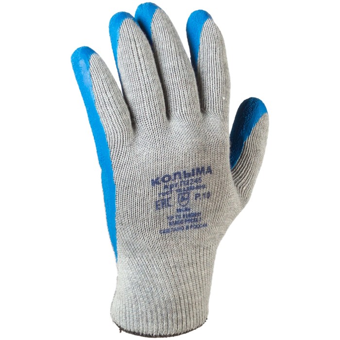 Перчатки шерстяные Колыма (акрил, латекс) ( 8)