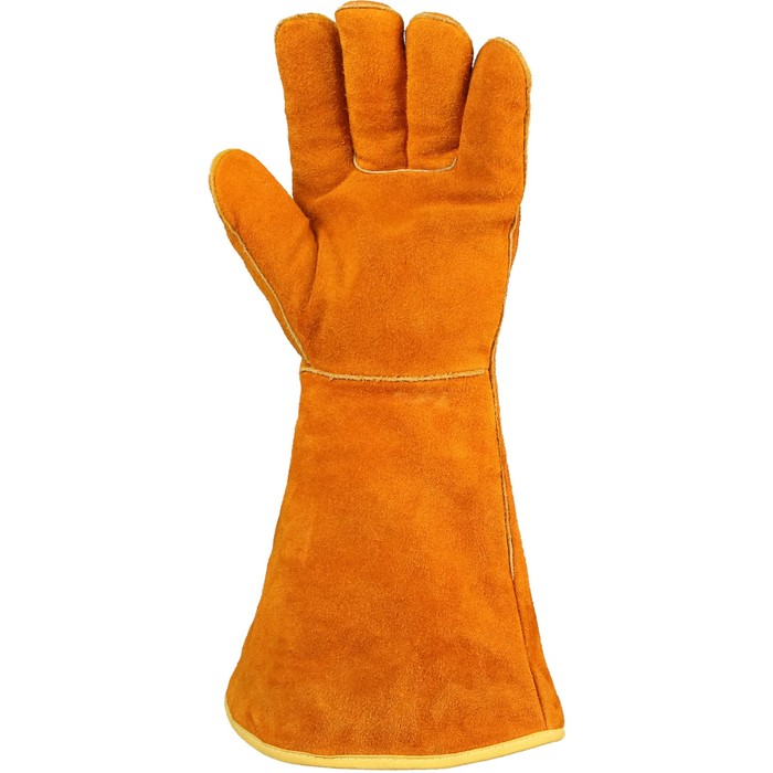 Перчатки-краги сварочные с подкладом из иск. меха (11)