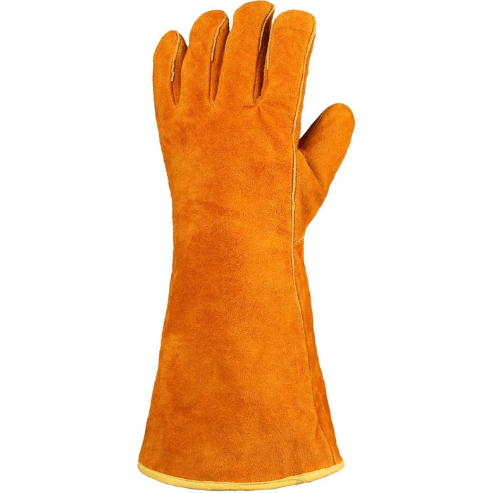 Перчатки-краги сварочные с подкладом из иск. меха (11)