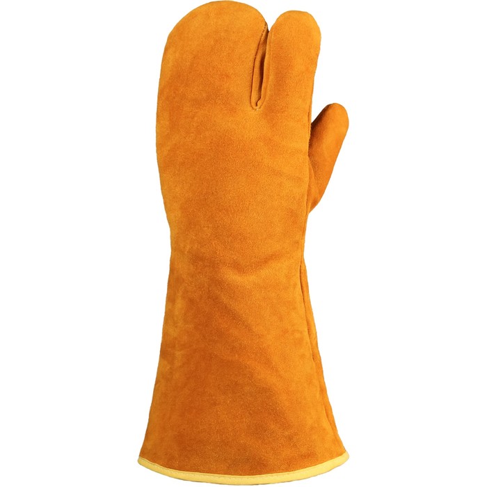 Перчатки-краги сварочные 3П с подкладом из иск.мех (11)