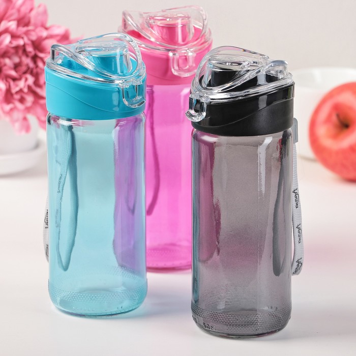 Бутылка 500 мл "Лия", цвета МИКС