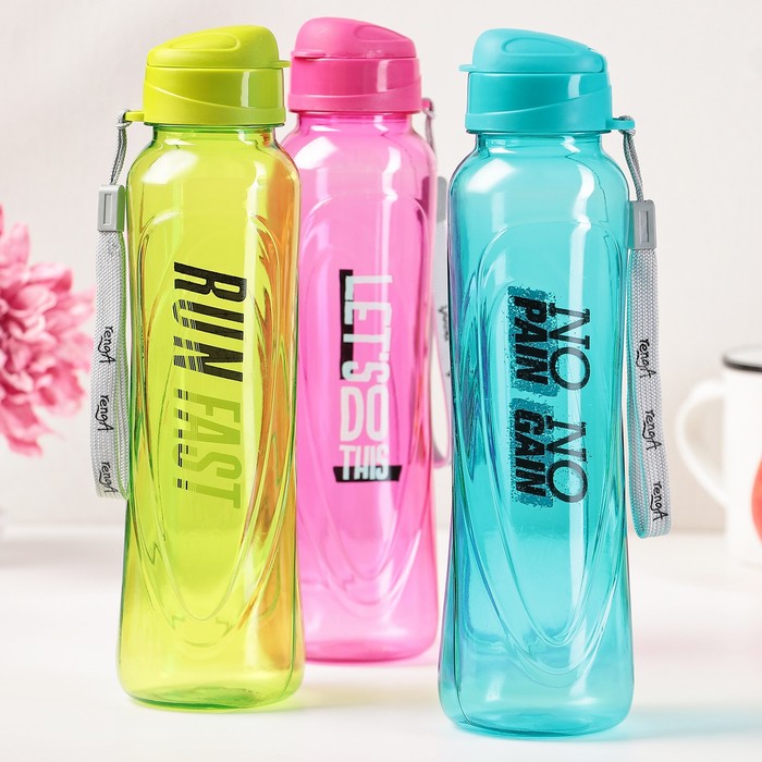 Бутылка 630 мл "Скай", рисунок и цвета МИКС