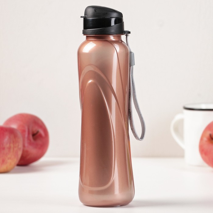 Бутылка 630 мл "Скай Металлик", цвета МИКС