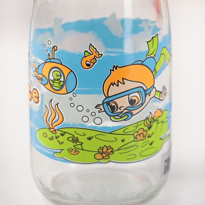 Бутылка 250 мл "Николь Милк", рисунок и цвета МИКС