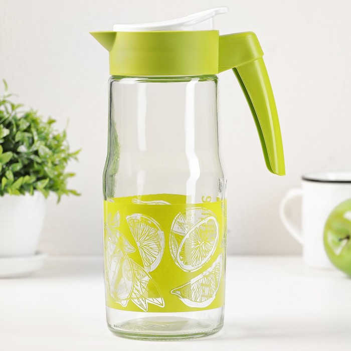 Кувшин 1,35 л "Лина Фрукты", цвета МИКС