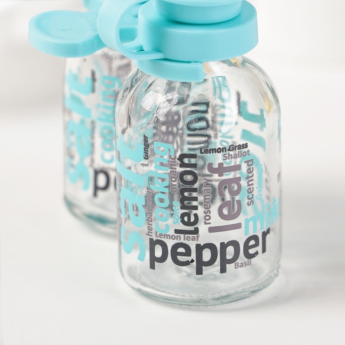 Набор для специй 2 шт "Виолет" 25 мл, цвета МИКС