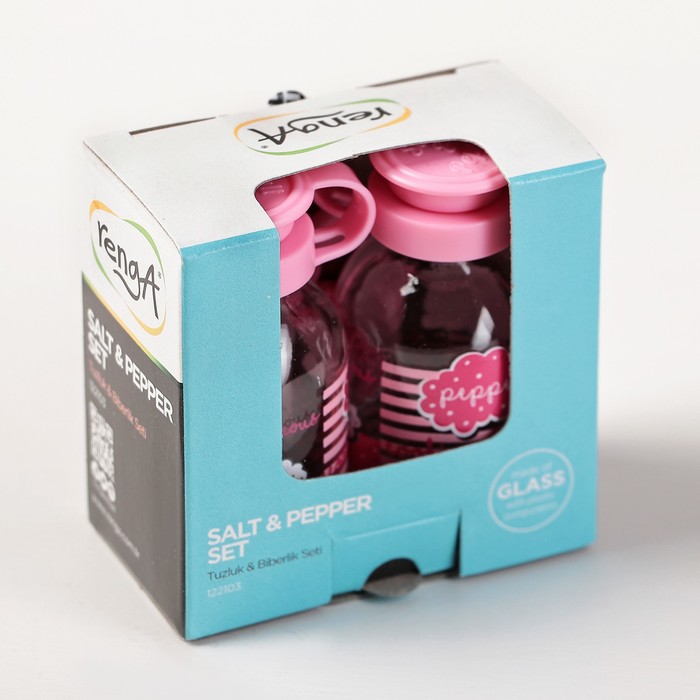 Набор для специй 2 шт "Виолет" 25 мл, цвета МИКС