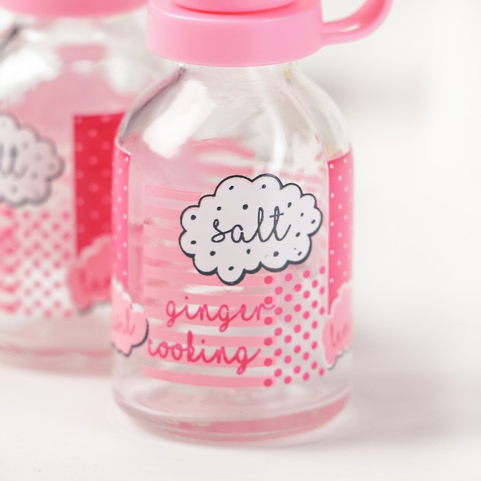 Набор для специй 2 шт "Виолет" 25 мл, цвета МИКС