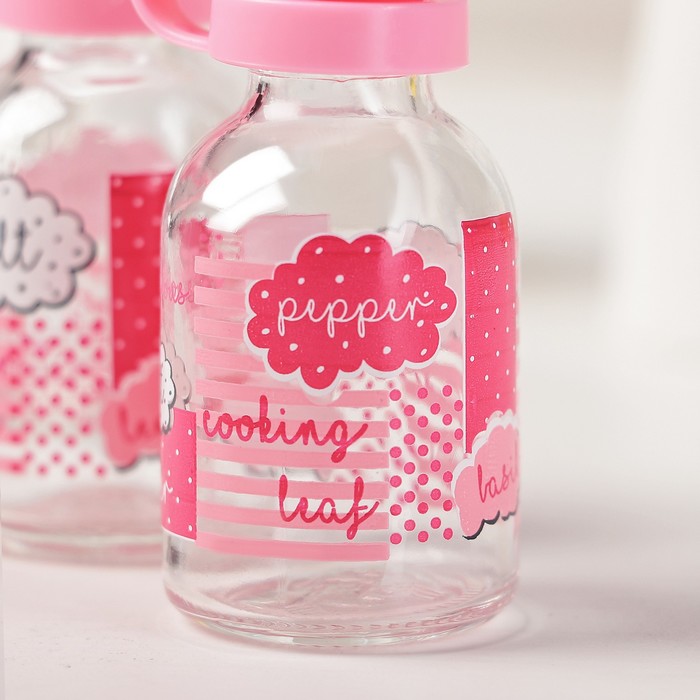 Набор для специй 2 шт "Виолет" 25 мл, цвета МИКС