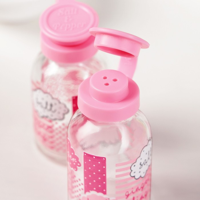 Набор для специй 2 шт "Виолет" 25 мл, цвета МИКС