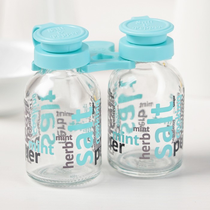 Набор для специй 2 шт "Виолет" 25 мл, цвета МИКС