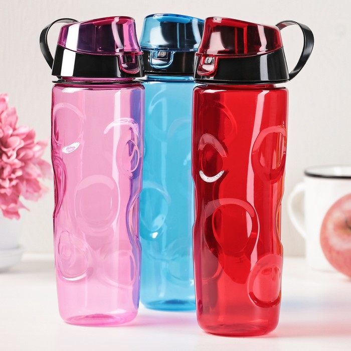 Бутылка 700 мл "Аква", цвета МИКС