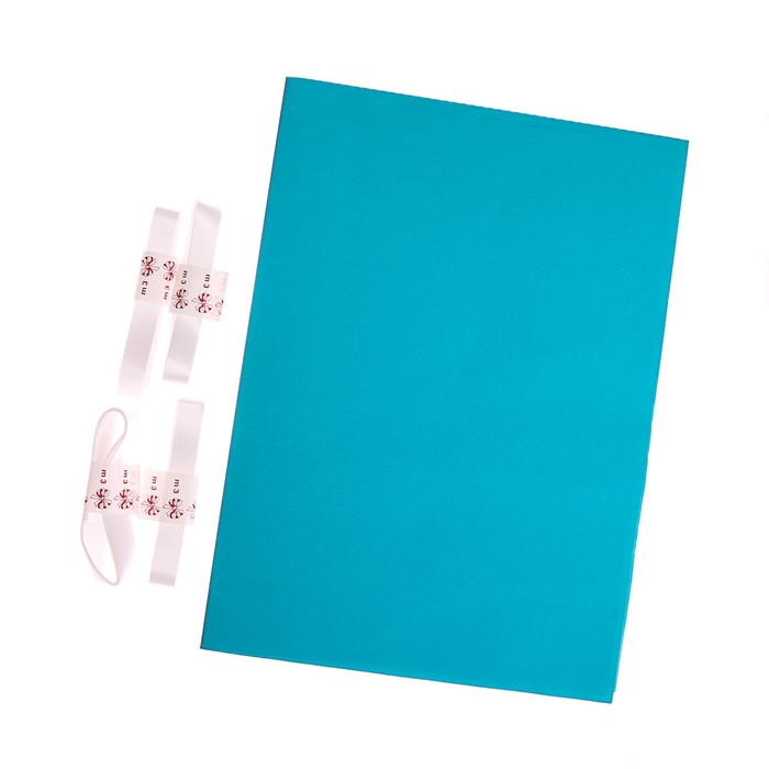 Набор для упаковки, виридан, крафт, 0,7 х 1 м х 2, лента 15 мм х 3 м х 4