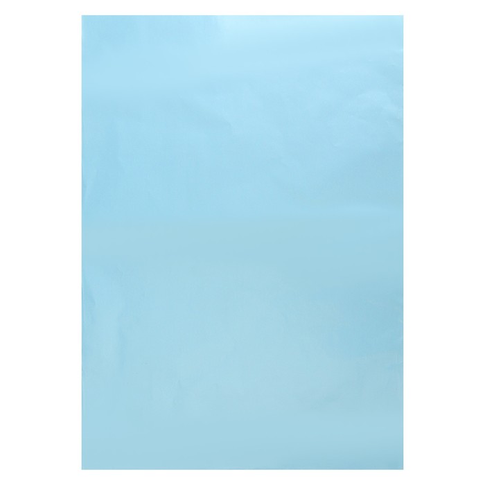 Набор для упаковки, голубой, крафт 0,7 х 1 м х 2, лента 15 мм х 3 м х 4