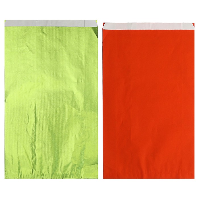 Набор для упаковки, "Тренд №6", крафт пакеты микс, 250 х 400 мм, бант 30/120 мм, 4 шт.