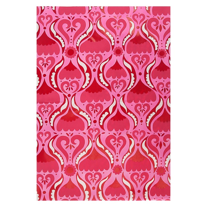 Набор для упаковки, "Фантазия№2", крафт 0,7 х 1 м х 2 шт, лента 3 м х 4 шт