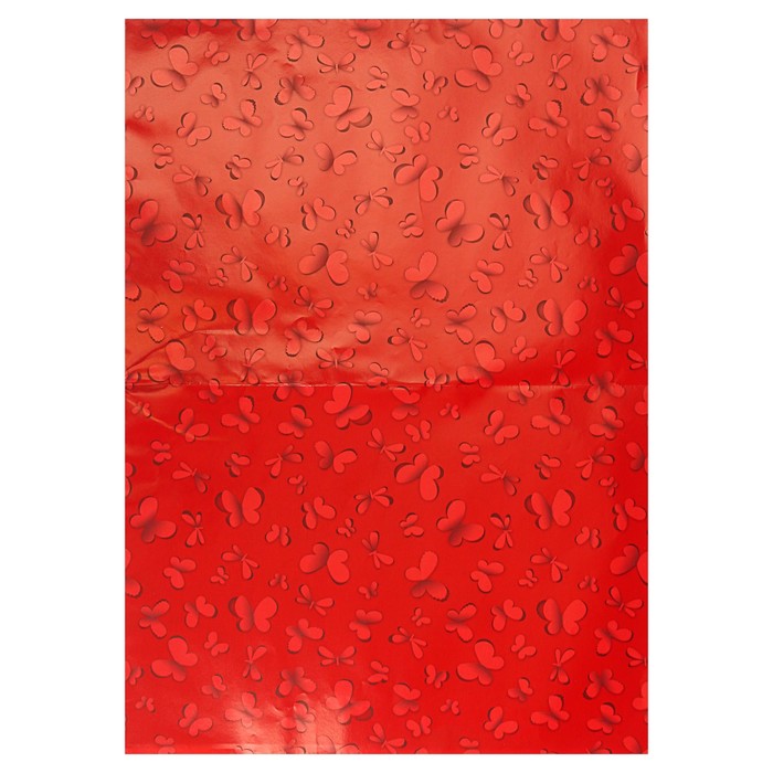 Набор для упаковки, "Фантазия№23", крафт 0,7 х 1 м х 2 шт, лента 3 м х 4 шт