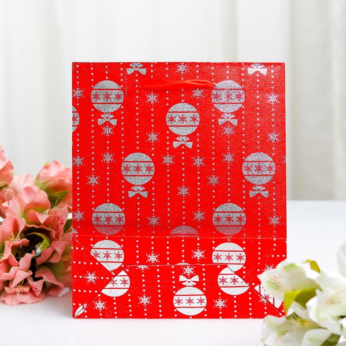 Пакет голография, 18 х 21.5 х 7,5 см