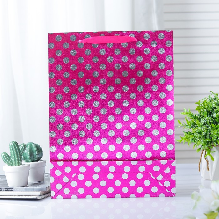 Пакет голография, 26 х 34 х 8 см